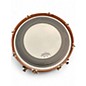 Used A & F Drum Co 16in Mahogany Club Black Snare Black Drum