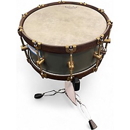 Used A & F Drum Co 14in KIMBALL MAPLE CLUB SNARE Sherwood Green Drum