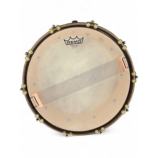 Used A & F Drum Co 14in KIMBALL MAPLE CLUB SNARE Sherwood Green Drum