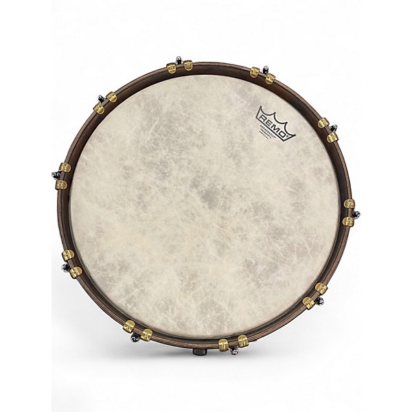Used A & F Drum Co 14in KIMBALL MAPLE CLUB SNARE Sherwood Green Drum