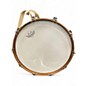 Used A & F Drum Co 15in Nickel Over Brass Silver Drum