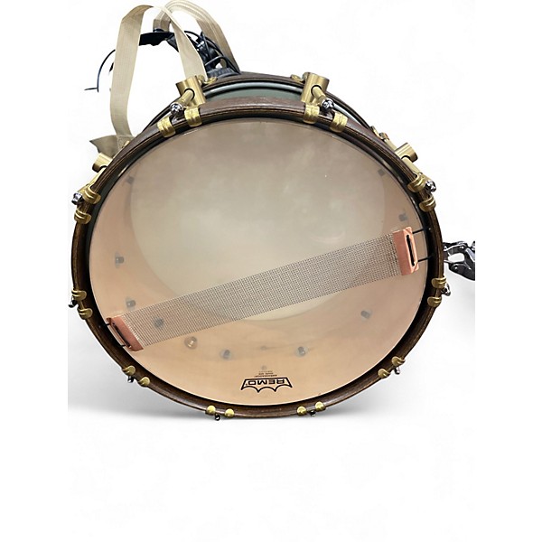 Used A & F Drum Co 10in Raw Steel Silver Drum