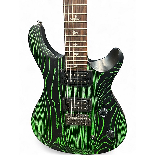 Used PRS Swamp Ash CE24 Sandblasted Apple Green Solid Body Electric Guitar