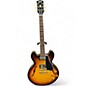 Used Gibson 1959 Reissue ES335TD 2 Tone Sunburst Hollow Body Electric Guitar thumbnail