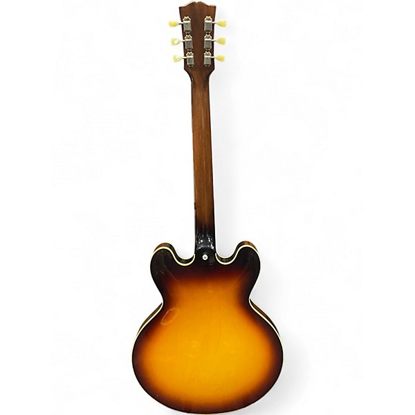 Used Gibson 1959 Reissue ES335TD 2 Tone Sunburst Hollow Body Electric Guitar