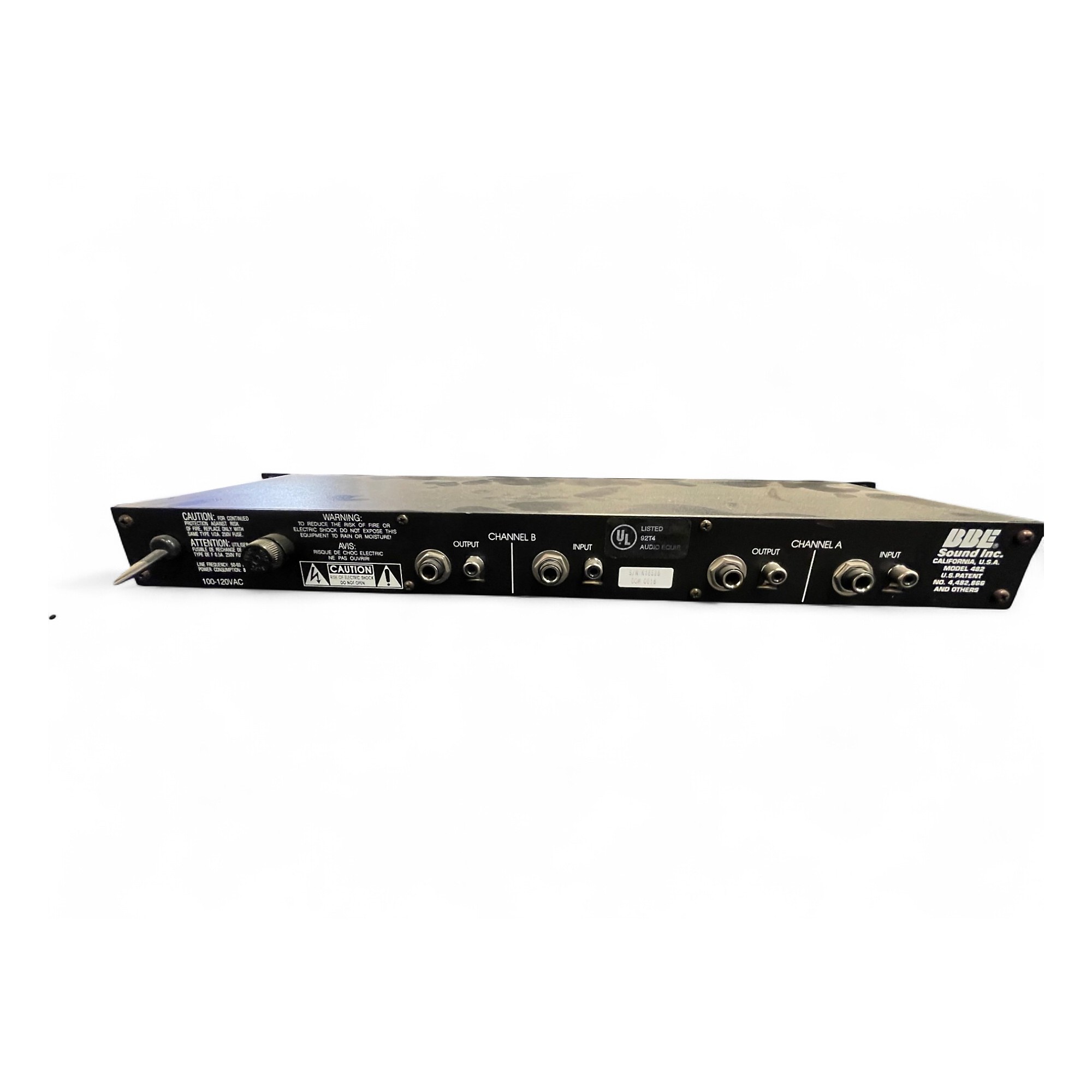 Used BBE 482i Sonic Maximizer Exciter | Guitar Center
