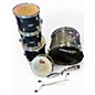 Used Starcaster by Fender 5 Piece DRUM KIT Black Drum Kit thumbnail