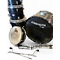 Used Starcaster by Fender 5 Piece DRUM KIT Black Drum Kit