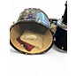 Used Starcaster by Fender 5 Piece DRUM KIT Black Drum Kit