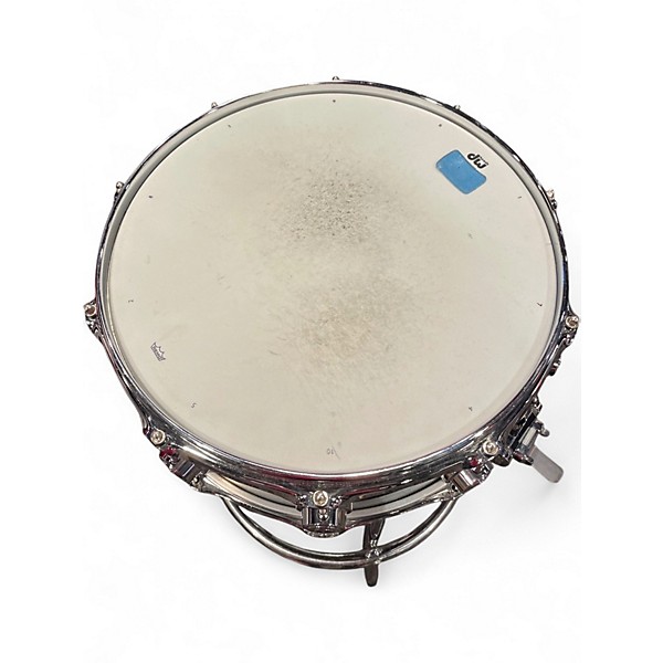 Used DW 14in Collector's Series Aluminum Snare Chrome Drum