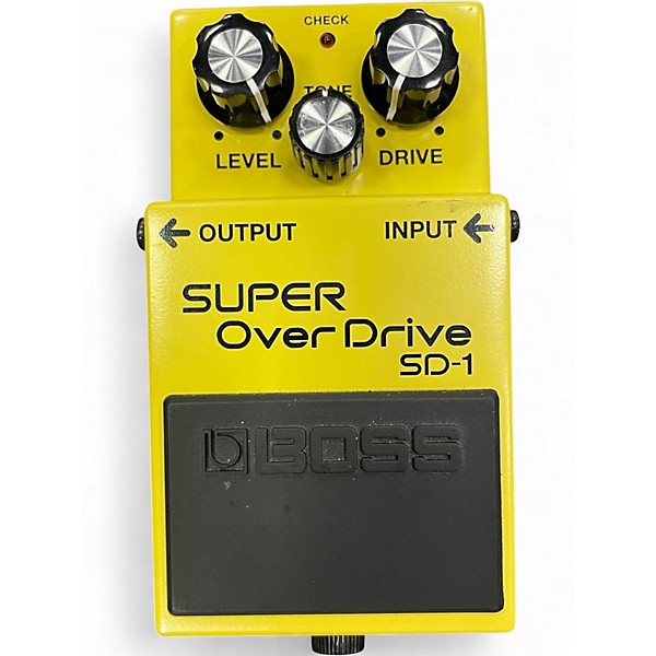 Used BOSS SD1 Super Overdrive Effect Pedal