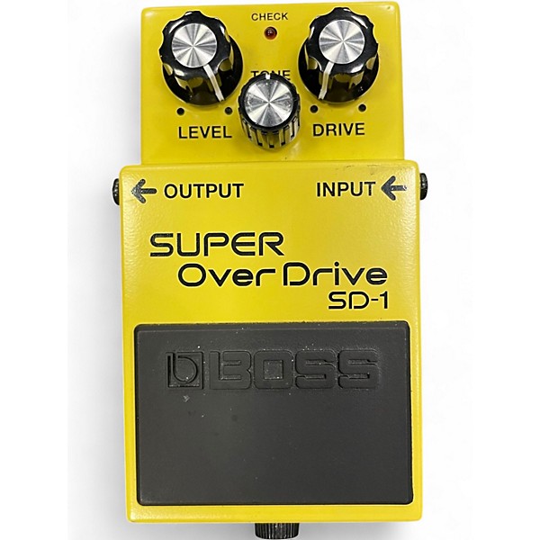 Used BOSS SD1 Super Overdrive Effect Pedal