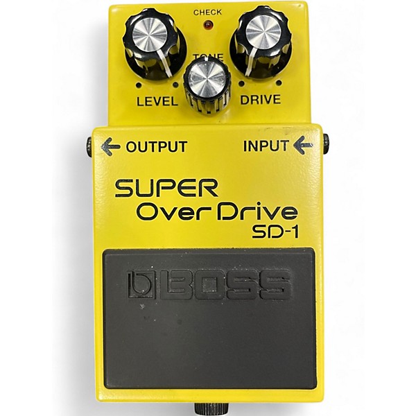 Used BOSS SD1 Super Overdrive Effect Pedal