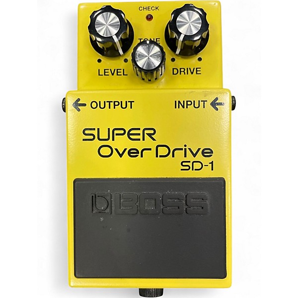 Used BOSS SD1 Super Overdrive Effect Pedal