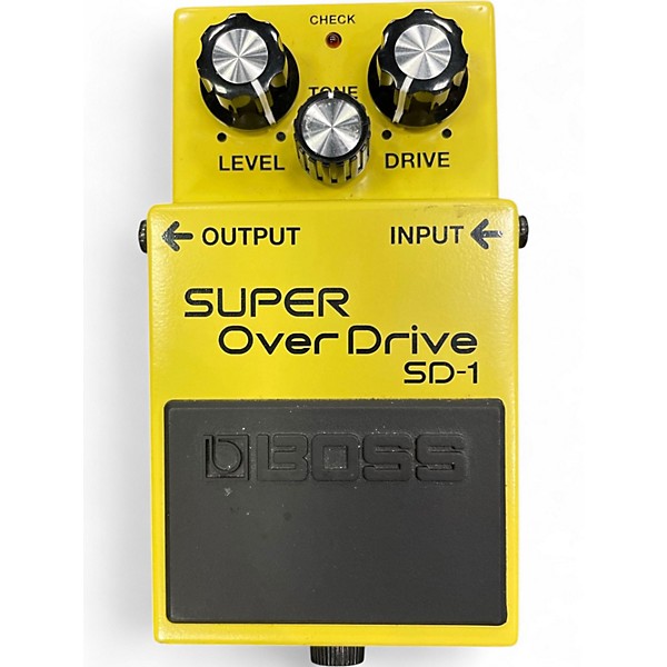 Used BOSS SD1 Super Overdrive Effect Pedal