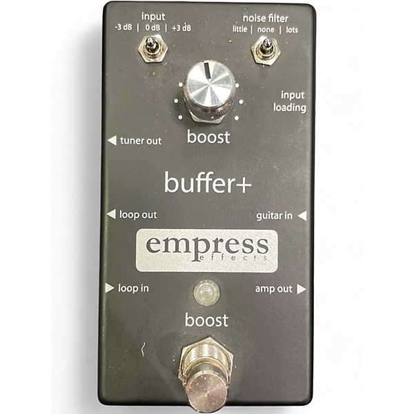 Used Empress Effects Buffer+ Analog I/O Interface with Switchable Boost Guitar Pedal