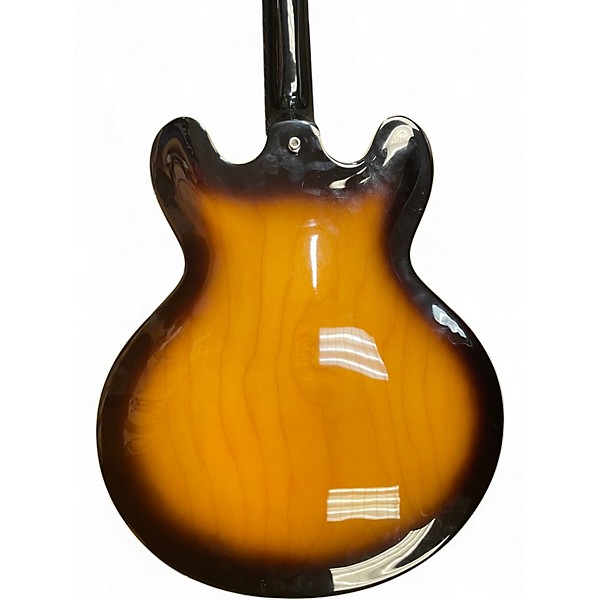Used 2004 Epiphone Peerless Casino Vintage Sunburst Hollow Body Electric Guitar