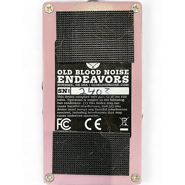 Used Old Blood Noise Endeavors Sun Light Effect Pedal