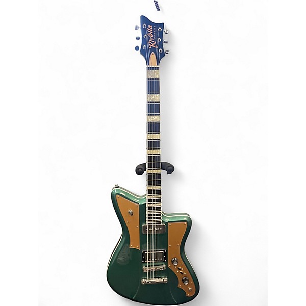 Used Rivolta MONDATA XVIII Apple Green Baritone Guitars
