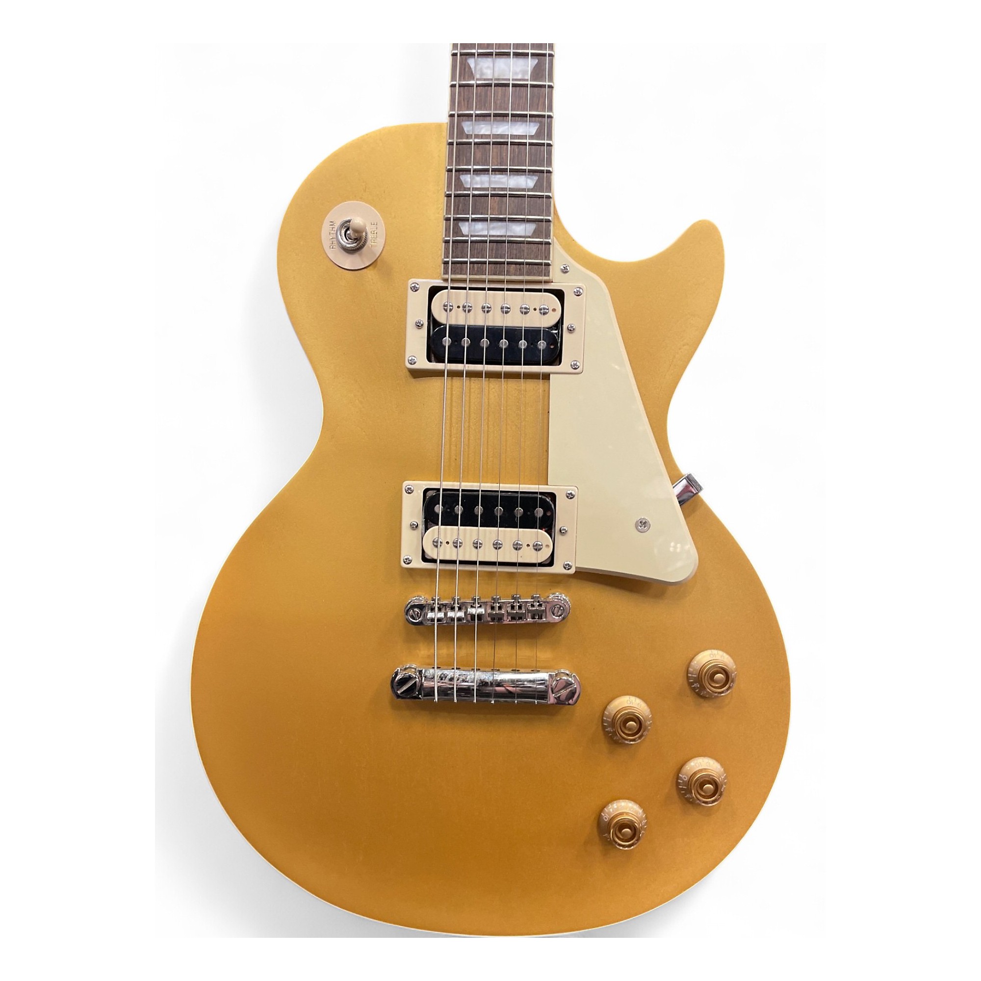 Used Epiphone Les Paul Classic Gold Top Solid Body Electric Guitar
