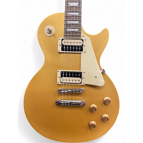 Used Epiphone Les Paul Classic Gold Top Solid Body Electric Guitar