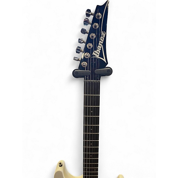 Used Ibanez RG140 Antique White Solid Body Electric Guitar