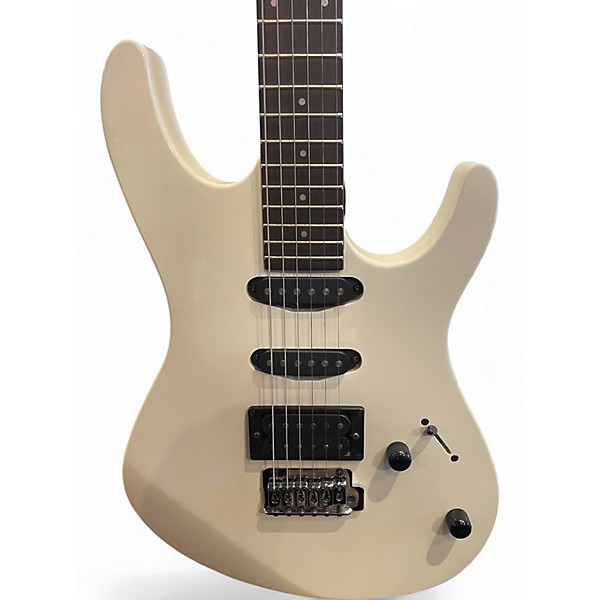 Used Ibanez RG140 Antique White Solid Body Electric Guitar