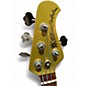 Used Ernie Ball Music Man Stingray Classic 4 String Active / Passive Metallic Gold Electric Bass Guitar