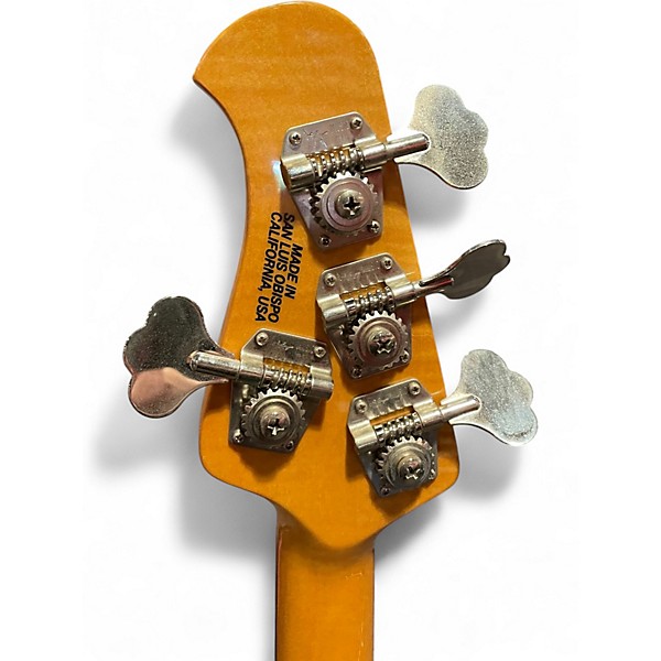 Used Ernie Ball Music Man Stingray Classic 4 String Active / Passive Metallic Gold Electric Bass Guitar