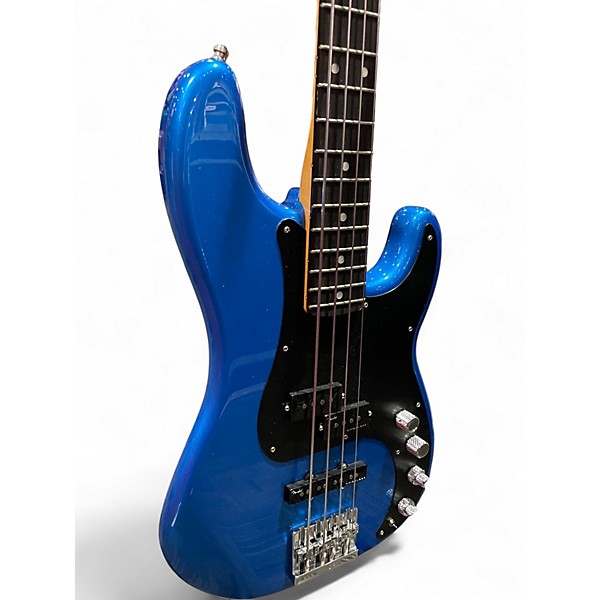 Used Fender AMERICAN ULTRA II PRECISION BASS Blue Electric Bass Guitar