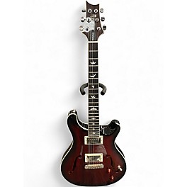 Used PRS SE Custom 22 Semi-Hollowbody Sunburst Hollow Body Electric Guitar