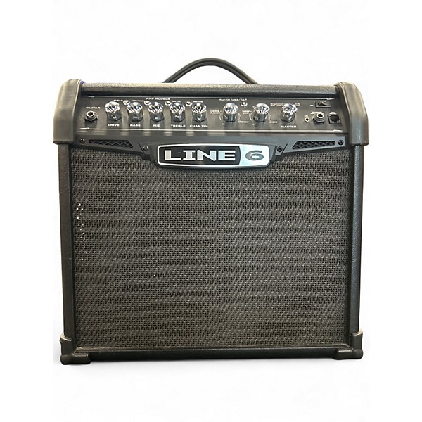 Used Line 6 Spider IV 15W 1X8 Guitar Combo Amp