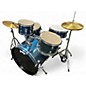 Used PDP by DW 5 Piece CENTER STAGE 5-PIECE DRUM KIT Metallic Blue Drum Kit thumbnail