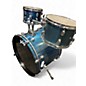 Used PDP by DW 5 Piece CENTER STAGE 5-PIECE DRUM KIT Metallic Blue Drum Kit