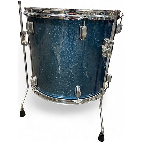 Used PDP by DW 5 Piece CENTER STAGE 5-PIECE DRUM KIT Metallic Blue Drum Kit