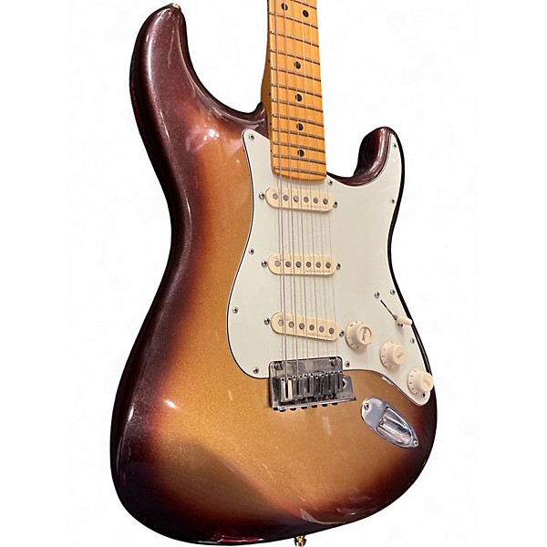 Used Fender American Ultra Stratocaster Sunburst Solid Body Electric Guitar