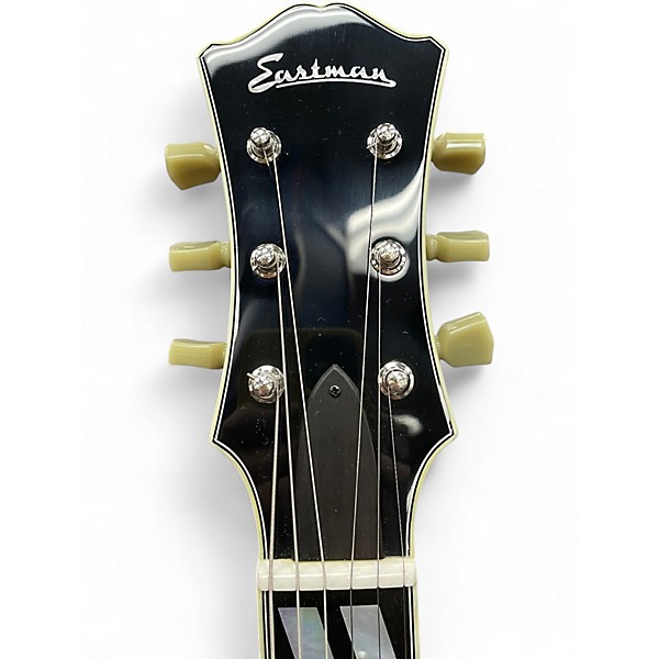 Used Eastman T486B-GB Trans Gold Hollow Body Electric Guitar