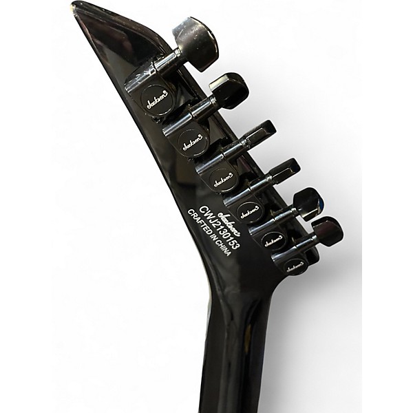 Used Jackson JS1X Minion Black and Silver Solid Body Electric Guitar