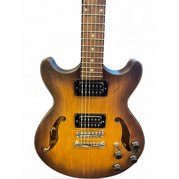 Used Ibanez AM73B Archtop Sunburst Hollow Body Electric Guitar