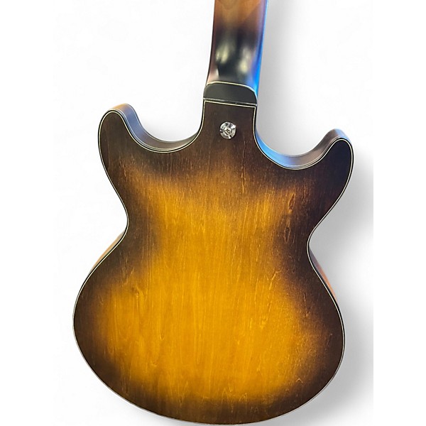 Used Ibanez AM73B Archtop Sunburst Hollow Body Electric Guitar