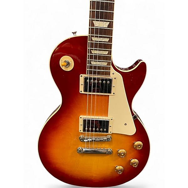 Used 2022 Gibson Les Paul Standard 50"S Cherry Sunburst Solid Body Electric Guitar