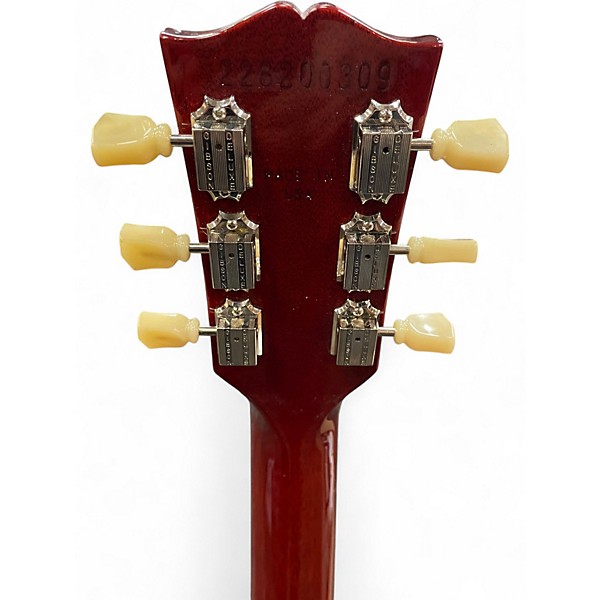 Used 2022 Gibson Les Paul Standard 50"S Cherry Sunburst Solid Body Electric Guitar