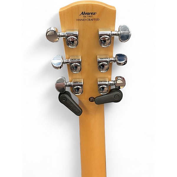 Used Alvarez AEG80ce Natural Acoustic Electric Guitar