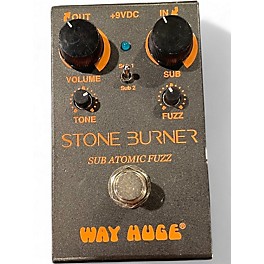 Used Way Huge Electronics Stone Burner Sub Atomic Fuzz Effect Pedal