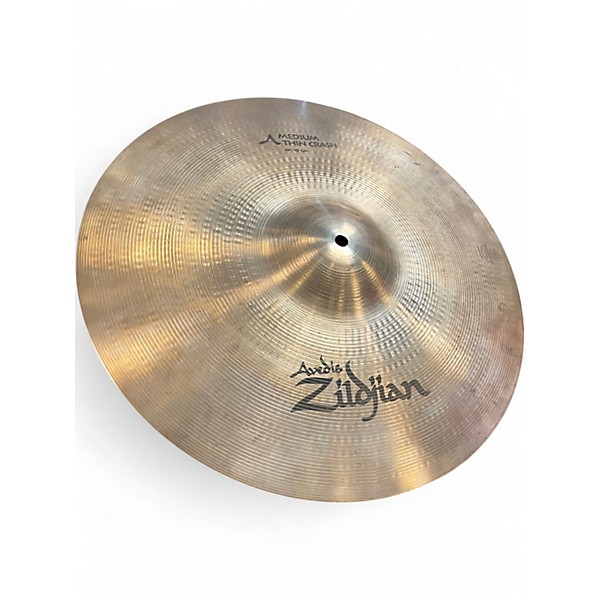 Used Zildjian 18in A MEDIUM THIN CRASH Cymbal