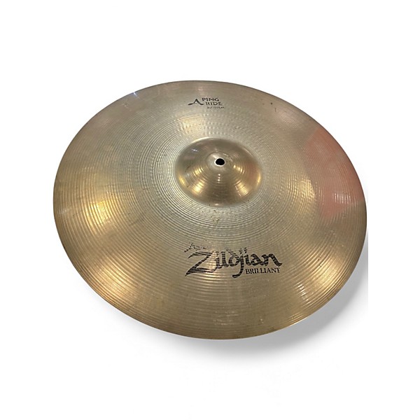 Used Zildjian 20in A PING RIDE Cymbal