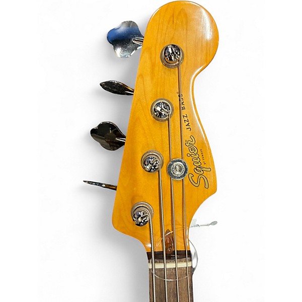 Used Squier CLASSIC VIBE 60S FRETLESS JAZZ Sunburst Electric Bass Guitar