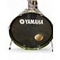 Used Yamaha 5 Piece Stage Custom Black Drum Kit