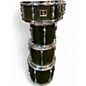 Used Yamaha 5 Piece Stage Custom Black Drum Kit