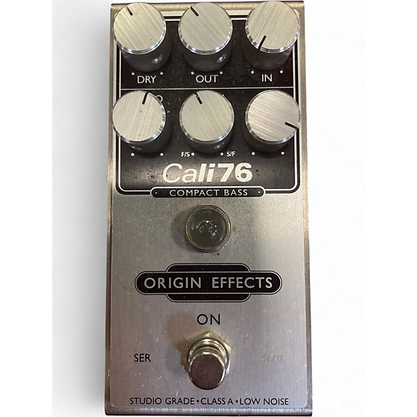 Used Origin Effects CALI 76 Bass Effect Pedal